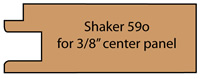 Allstyle Cabinet Doors: Profile 59o